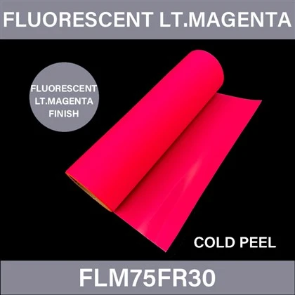 Rolul de film de transfer DTF Light Fluorescent Magentan DTF